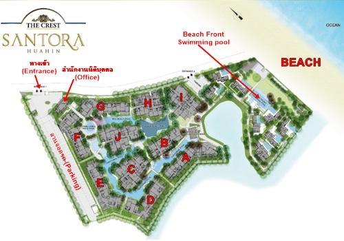 Ferienwohnung The Crest Santora Hua Hin Exterior foto
